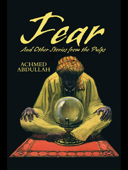 Cover image for Fear and Other Stories from the Pulps